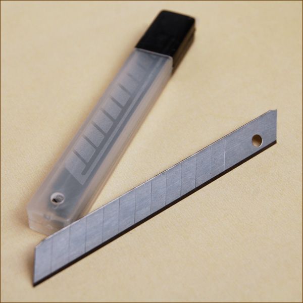 Etui Ersatzklingen für 9 mm Cuttermesser (je 10 Klingen)