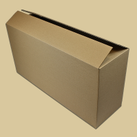 Faltkarton 800 x 240 x 400 mm Versandkarton einwellig Verpackungseinheit (Stück): 10