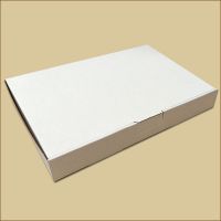 Faltschachtel 339 x 240 x 44 mm WEISS Versandschachtel einwellig Maxibrief Verpackungseinheit (Stück): 10