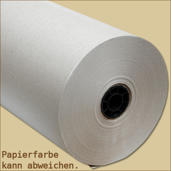 2 Rollen Schrenzpapier 75 cm breit x 250 lfm Packpapier 80g//m² 1 Rolle=15kg